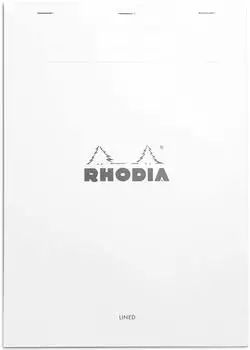 Rhodia Bloc-Notes N&deg;18 A4 liniert, 80 Blatt, 5er-Pack (18601Cpack)