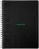 Rhodia Notizbuch A4+ liniert, 80 Bl, 90g, 4-fach gelocht, schwarz (119923C)