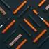 Rhodia scRipt Druckbleistift Etui & Ersatzminen 0,5mm orange (9357C)