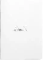 Rhodia 10x Notizheft Rhodia A5 48 Blatt kariert 80g - Wei&szlig; 119181C