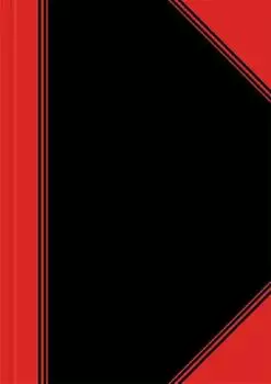 Bantex Notizbuch A5 kariert, Hardcover, 192 Seiten, schwarz, 6er-Pack (100302817)