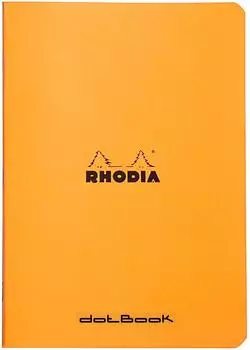 Rhodia Notizhefte A5 dot 48 Blatt orange 10er-Pack (119190Cpack)