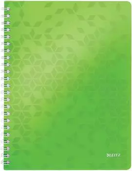 Leitz WOW Notizbuch A4, liniert, gr&uuml;n (46370054)