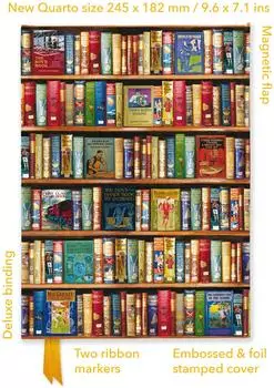 BrownTrout Hobbies & Pastimes Bookshelves Foiled Quarto Journal (9781804177686)