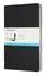 Moleskine Cahier Journal Large A5 3er-Set, Punktraster, Kartoneinband, schwarz