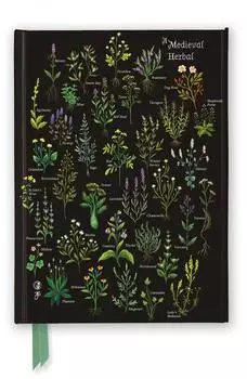 BrownTrout Anna Stead: A Medieval Herbal (Foiled Journal)