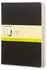 Moleskine Cahier XL Notizheft, blanko, Softcover, schwarz, 3er-Pack