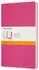Moleskine Cahier Journal Large A5, liniert, kinetisches pink, 3er-Set
