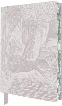 BrownTrout Marsh Owl Artisan Art Notizbuch (Flame Tree Journals)