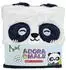 Puckator Adoramals Panda Bär A5 Plüsch-Notizbuch