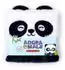 Puckator Adoramals Panda Bär A5 Plüsch-Notizbuch