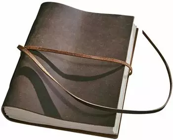 Loberon Notizbuch R&eacute;den&eacute; braun, B&uuml;ffel- und Wildleder, 140 Seiten (22570-2-1)