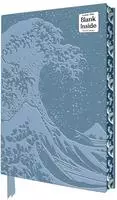 Exquisit Premium Notizbuch Blank DIN A5: Katsushika Hokusai, Die gro&szlig;e Welle