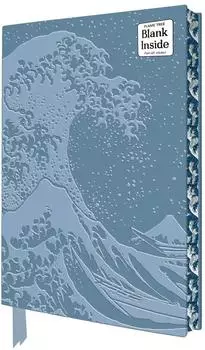 BrownTrout Die gro&szlig;e Welle Notizbuch blanko, DIN A5 (Flame Tree Journals)
