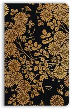 BrownTrout Box mit Chrysanthemen Premium Softcover Notizbuch