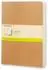 Moleskine Cahier Journal XL blanko, packpapierbraun, 3er-Pack (19x25cm)
