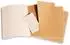 Moleskine Cahier Journal XL blanko, packpapierbraun, 3er-Pack (19x25cm)