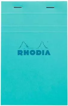 Rhodia Bloc N&deg;14 kariert, farbig sortiert, 11x17cm, 80 Blatt, 10er-Pack (14100C)
