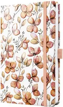 sigel Jolie Notizbuch A5, liniert, Hardcover, apricot/koralle/rot (JN363)