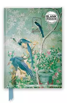BrownTrout Ein Paar Elstern Foliiertes Blanko-Notizbuch