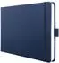sigel Conceptum Notizbuch A5 quer, blanko, Hardcover, dunkelblau (CO203)