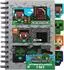 Paladone Minecraft Notizbuch A5 Spirale mit Trennblättern & Lineal