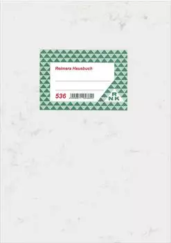 RNK Reimers Hausbuch, 60 Mieter, 1 Seite je 3 Monate, DIN A4 (536)