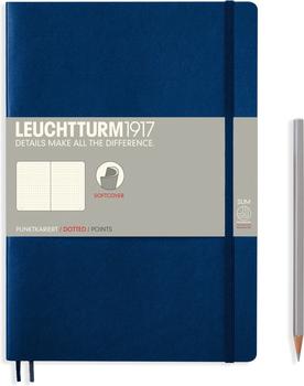 Leuchtturm1917 Notizbuch Composition Softcover Dotted 121 nummerierte Seiten dunkelblau