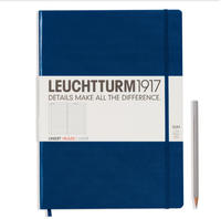 Leuchtturm1917 Notizbuch Master Slim, 342926, Karton Hardcover, Marine, 62...