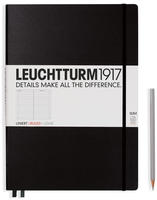 Notizbuch Master Slim liniert schwarz / Leuchtturm Albenverlag / Buch