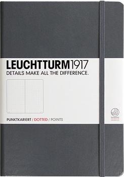 Leuchtturm1917 Notizbuch Medium Hardcover Blanko 249 nummerierte Seiten violett