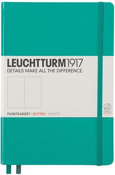 Leuchtturm1917 Notizbuch Medium Hardcover Dotted 249 nummerierte Seiten smaragd