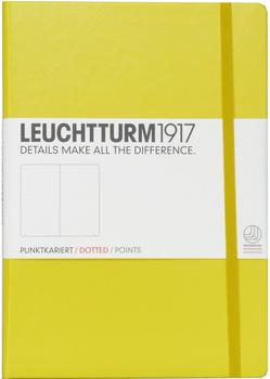 Leuchtturm1917 Notizbuch Medium Hardcover Dotted 249 nummerierte Seiten zitrone