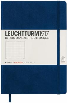 Leuchtturm1917 Notizbuch Medium Hardcover Kariert 249 nummerierte Seiten marine