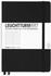 Leuchtturm1917 Notizbuch Medium Hardcover Liniert 249 nummerierte Seiten schwarz