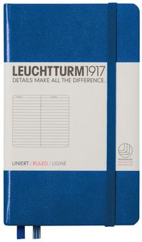 Leuchtturm1917 Notizbuch Pocket Hardvover Liniert 185 nummerierte Seiten königsblau