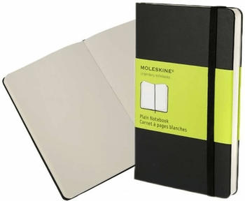 Moleskine Notizbuch S Blanko schwarz