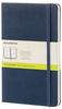 Moleskine Notizbuch Large, A5, 120 Blatt, saphir, Hardcover, blanko
