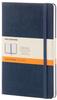 Moleskine Notizbuch Large, A5, 120 Blatt, saphir, Hardcover, liniert