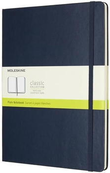 Moleskine Notizbuch Xlarge Hardcover Blanko Saphir