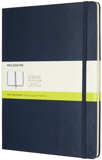 Moleskine Notizbuch Xlarge Hardcover Blanko Saphir