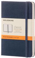 Moleskine 893564, Moleskine Classic Pocket (A6, Liniert) (893564) Blau