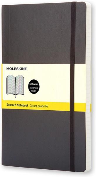 Moleskine Soft Pocket Size Kariertes Notizbuch