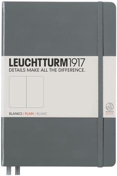 Leuchtturm1917 Notizbuch Medium Hardcover Blanko 249 nummerierte Seiten anthrazit