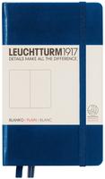 Leuchtturm1917 Notizbuch Pocket, 342920, Karton Hardcover, Marine, 94 Blatt /...