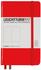 Leuchtturm1917 Notizbuch Pocket Hardcover Blanko 185 nummerierte Seiten rot