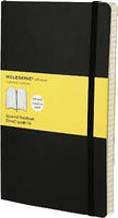 MOLESKINE Notizbuch Classic Collection flexibler Einband ca. DIN A5 kariert, schwarz