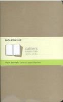 Moleskine Cahier large blanko packpapierbraun DIN A5. 3er Pack / Moleskine...