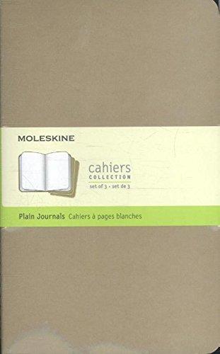Moleskine Cahier Large Blanko packpapierbraun 3er-Set