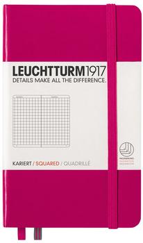 Leuchtturm1917 Notizbuch Pocket (A6) Hardcover Kariert 185 numerierte Seiten beere